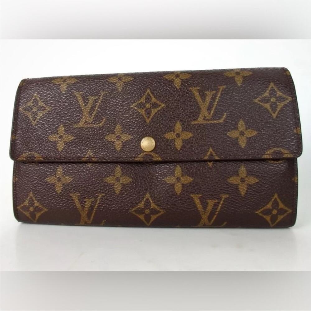 Authentic LOUIS VUITTON Pochette Portemonne Cartes Wallet